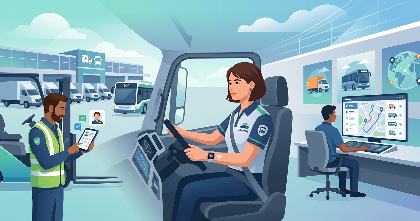 How Transportation Companies Monitor Driver and Operator Fitness