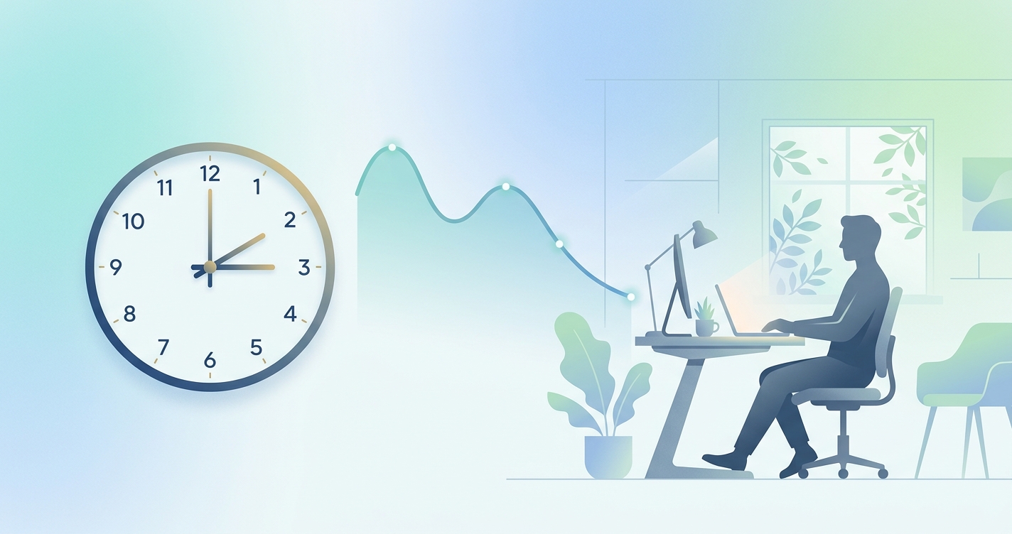 Why do I feel completely drained by 2 PM, and how can my job help?